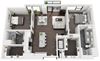 Floor Plan at 1000 Speer by Windsor
